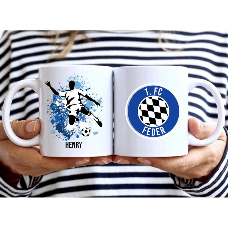 Fußball Tasse Splash